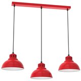  Visilica na sajli SVEN 3xE27/15W/230V crvena | Eponuda.com