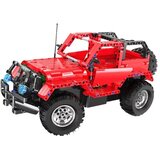 Lean Toys crveno terensko vozilo na daljinsko upravljanje 531 elemenata | shoptok.hr