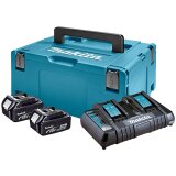 Makita set baterija za akumulatorski alat BL1840Bx2, DC18RD 197504-2 Cene