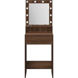  Toaletni stol Smeđi hrast 50 x 41 x 135 cm Konstruirano drvo | shoptok.hr