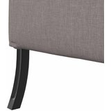 SOFA s visokim naslonom 101cm Sivo-smeđa tkanina | Eponuda.com