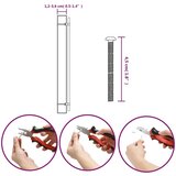  Ručke za ormarić 10 kom brončane 480 mm od nehrđajućeg čelika | shoptok.hr