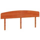  The Living Store Vzglavje voščeno rjava 200 cm trdna borovina - Vzglavje, (21446395) | Shoptok.si