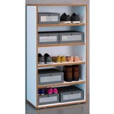 MID.YOU Regal Za Čevlje Salia, Bela, Barva Hrasta | Shoptok.si