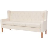 Maison Chic Komplet kavč - Sofa - Kanapeev 2 kosa blago kremno bele barve, (21727022) | Shoptok.si