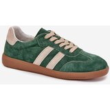 Boto Women's Suede Sneakers Green Sirella | shoptok.hr
