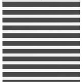 vidaXL idaXL Zebra senčilo črna 140x150 cm tkanina širina 135,9 cm poliester Cene