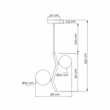 Vesta 558 VISILICA 2*G9 MESING | ePonuda.com