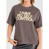 Sinsay Pamučna majica s natpisom | shoptok.hr