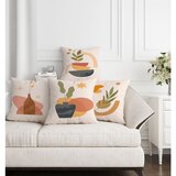 WALLXPERT ASR-plw4 - 3 multicolor cushion cover set (4 pieces) Cene