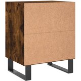  Noćni ormarić boja hrasta 40 x 30 x 50 cm od konstruiranog drva | shoptok.hr