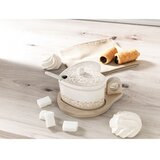 Brandani Campo ai Fiori sladkornica oblika srce 14,5x12xh7 / porcelan, les, (5000200057) Cene