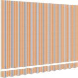 vidaXL Zastor za zamjenu tende za okvir 2.5x2 m u višebojnom prugastom uzorku | shoptok.hr