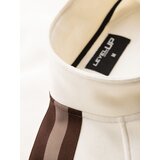 Ombre Men's sweatshirt with high collar and stripes - cream | ePonuda.com