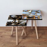 Hanah home 2Shp468 - multicolor multicolor nesting table (2 pieces) | ePonuda.com