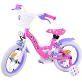 Volare dječji bicikl Minnie Kids 14" s dvije ručne kočnice | shoptok.hr