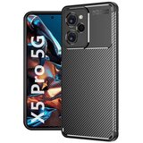Techsuit CarbonFiber maska za Xiaomi Poco X5 Pro – crna | shoptok.hr