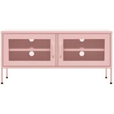 TV ormarić ružičasti 105 x 35 x 50 cm čelični | shoptok.hr