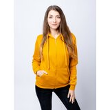 Glano Women's hoodie - mustard Cene