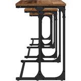  Gnezdeći Kafić 3 pcs Staro drvo 50.5 x 35 x 53 cm | shoptok.hr
