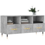TV ormarić boja betona 102 x 36 x 50 cm od konstruiranog drva | shoptok.hr