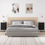  Zidni noćni ormarići 2 kom Crna 41,5x36x53 cm | Eponuda.ba
