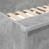  Postelja na vzkraj za otroke Betonsko siva 90 x 190 cm, (5000137008) | Shoptok.si