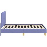 Krevet za djecu s uzglavljem Traper plava 80 x 160 cm tkanina | Eponuda.ba