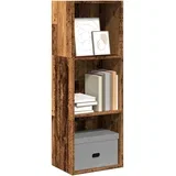 Regal za knjige boja starog drva 40x30x114 cm konstruirano drvo