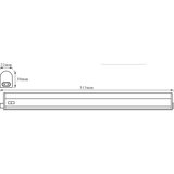 Ledvance Osram - LED svetiljka za montažu ispod ormarića BATTEN LED/4W/230V 4000K 31,3 cm | Eponuda.com