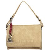 Desigual ženska crossbody torbica s preklopom 16x10x23 cm bež Cijene