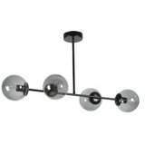 Opviq yeni favori 4 Lü siyah Füme Camlı avize blackfume chandelier | ePonuda.com