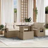  6-dijelni set vrtnih sofa od poliratana s jastucima | shoptok.hr