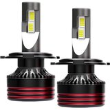 AVIZAR Komplet 2 LED žarnic M8 Pro H4 60W 12V 6000K 12000lm IP65 za avto, (5000310640) Cene