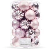  Set Božićnih Ukrasa Kuglice 6 cm 20 komada | shoptok.hr
