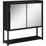  Ogledalo ormar Crni hrast 60 x 16 x 60 cm Konstruirano drvo | shoptok.hr