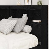  Skladišno uzglavlje Crni hrast 90 cm Konstruirano drvo | shoptok.hr