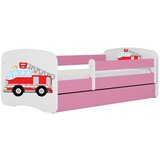 HAPPYKIDS OTROKA POSTELJA DREAMY GASILEC (VE BARV IN DIMENZIJ)-Roza-80x160 | Shoptok.si
