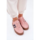 EVENTO Boto Women's Platform Sneakers Made Of Eco Leather Pink Ediriella | shoptok.hr