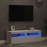 TV ormarići s LED svjetlima 2 kom bijeli 60 x 35 x 40 cm | Eponuda.com