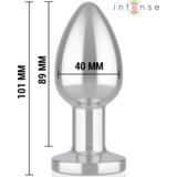 Intense Vibracijski Analni Čep Metal Large | Shoptok.si