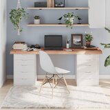 vidaXL Stolna ploča svjetlosmeđa 180 x 60 x 6 cm tretirana hrastovina | shoptok.hr