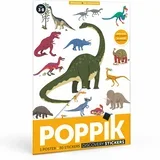 Edukativni poster s nalepnicama Mini otkrića Dinosaurusi