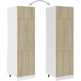 Ormarić za hladnjak boja hrasta 60x57x207 cm konstruirano drvo | Eponuda.com