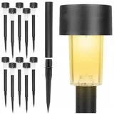 10x solarna talna LED toplo bela vrtna svetilka 37cm 00023859