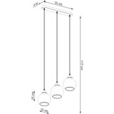 VISILICA ALINO 3 crna | shoptok.hr
