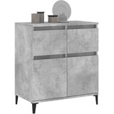  Komoda siva boja betona 60x35x70 cm od konstruiranog drva | Eponuda.com