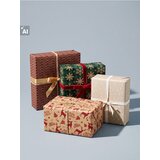 Sinsay Set papira za zamatanje poklona s božićnim uzorcima 4 pack Cijene