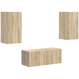  Set TV komoda Zidne 2 pcs Sonoma hrast Konstruirano drvo | shoptok.hr