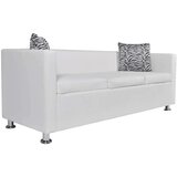  Kavč trosed umetno usnje bele barve | Shoptok.si